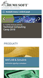 Mobile Screenshot of humusoft.com
